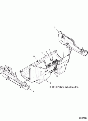 BODY FLOOR AND ROCKER - R18RGE99BM / BB / B7 / KBS / UB9 / UBG (700798)