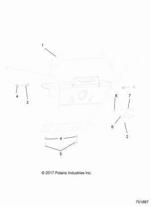 BODY FRONT BUMPER - R18RTM99AL (701887)