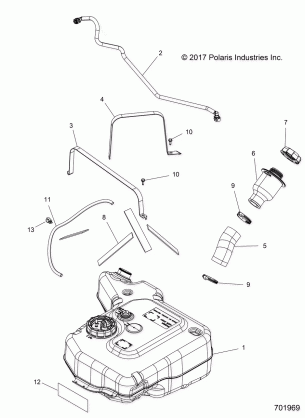 BODY FUEL TANK - R18RTM99A1 (701969)