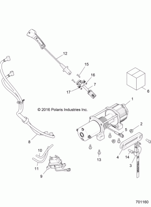 WINCH - R18RVM99AL (701160)