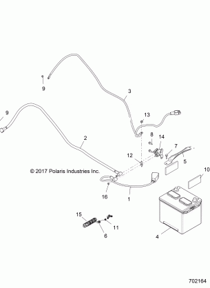 ELECTRICAL BATTERY - Z18VAS87CM (702164)