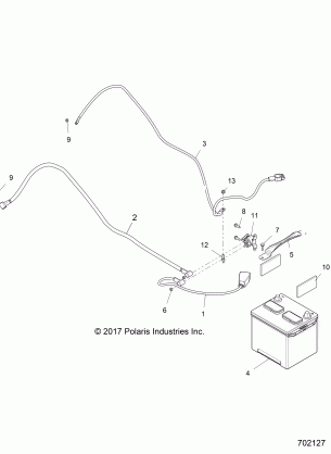 ELECTRICAL BATTERY - Z18VDE92NB / NU / LNK
 (702127)