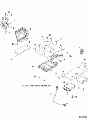 ELECTRICAL ECU REGULATOR ETC. - Z18VDL92NK (701916)