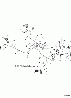 BRAKES BRAKE LINES AND MASTER CYLINDER - Z18VDS92CU (702132)