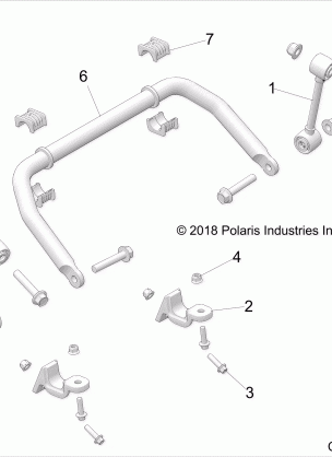 SUSPENSION FRONT STABILIZER BAR - Z18VEL92BK / BR (C700163-4)