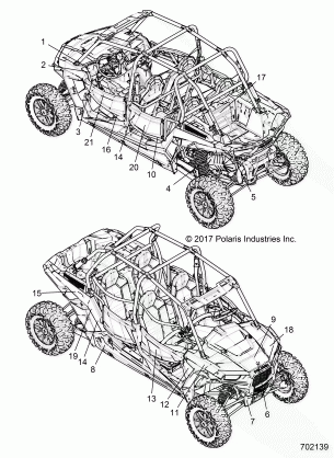 BODY DECALS - Z18VFE92NB / NU (702139)