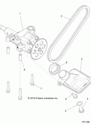 ENGINE OIL PUMP - Z18VFE99NK (701196)