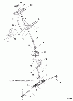 STEERING POWER STEERING ASM. - Z18VFE99NK (701468)