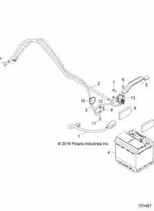 ELECTRICAL BATTERY - Z18VFE99NK (701467)