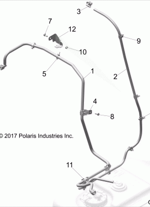 BODY FUEL LINE - Z18VGE99AK / AW (C700095-2)