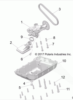 ENGINE OIL PUMP AND PAN - Z18VGE99AK / AW / BK / BW (C700106-9)