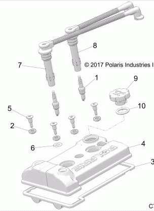 ENGINE VALVE COVER - Z18VGE99AK / AW / BK / BW (C700106-13)