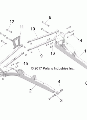 SUSPENSION REAR CONTROL ARMS - Z18VGE99AK / AW / BK / BW (C700111-1)