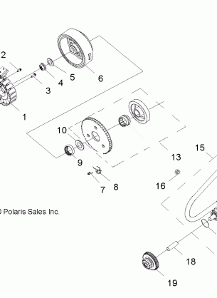 ENGINE STARTING MOTOR - Z18YAV17B2 / B8 / N2 / N8 (49RGRSTARTINGMTR11RZR170)