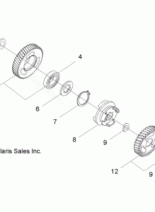 DRIVE TRAIN TRANSMISSION - Z18YAV17B2 / B8 / N2 / N8 (49RGRTRANS11RZR170)