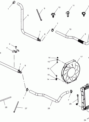 COOLING SYSTEM - A10RD50AA (4970977097A10)