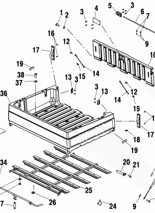 DUMP BOX - A10RF50AB (4970927092A08)