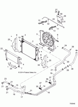 ENGINE COOLING SYSTEM - R151DPD1AA / 2D (700046)