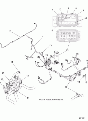 ELECTRICAL HARNESSES - R15RUAD1AA (701031)