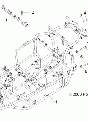 CHASSIS FRAME - R15YAV17AA / AF / BA / BF (49RGRFRAME09RZR170)