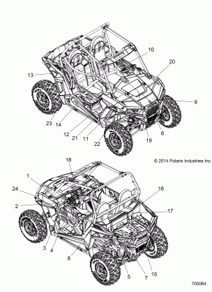 BODY DECALS - Z15VBA87AJ / LJ / E87AK / AM / AT / LT / AL / AV (700064)