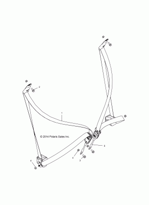 BODY SEAT BELT MOUNTING - Z15VDE99AT / AL / AV / AW / LP / AO / AP / AZ / NV / NW (49RGRSB151000)