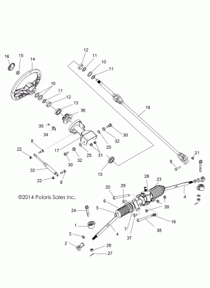 STEERING STEERING ASM. - Z15VHA57FJ (49RGRSTEERING15570EU)