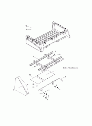 BODY BOX MOUNTING - R15RMA32AA / AJ (49RGRBOXMOUNTING15325)