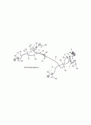 BRAKES BRAKE LINES and MASTER CYLINDER - R15RMA32FA (49RGRBRAKELINES15325)