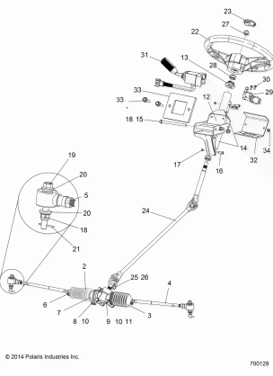 STEERING STEERING ASM. - R15RMA32FA (700129)