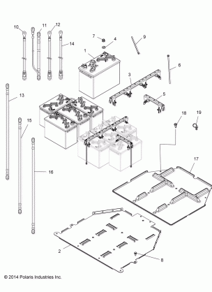 ELECTRICAL BATTERY - R15RMAEGJ / GC / EJ (49RGRBATTERY15EV)