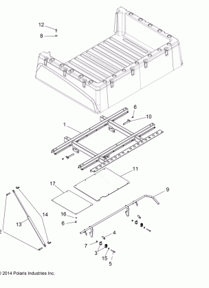 BODY BOX MOUNTING - R15RNA57AA / AC / AR / E57AS (49RGRBOXMOUNTING15570MC)