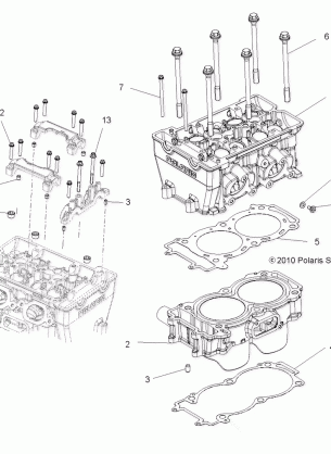 ENGINE CYLINDER and HEAD - R15RTA / E87 ALL OPTIONS (49RGRCYLINDER11RZR875)