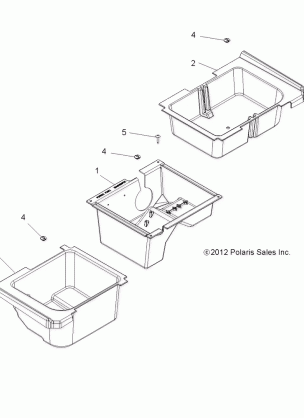 BODY STORAGE - R15RTA / E87 ALL OPTIONS (49RGRSTORAGE13900XP)