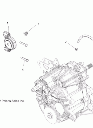 DRIVE TRAIN MAIN GEARCASE MOUNTING - R15RTA / E87 ALL OPTIONS (49RGRGEARCASEMTG13900XP)