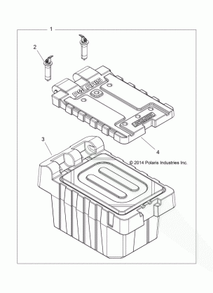 BODY CARGO STORAGE BOX - R15RTA / E87A5 (49RGRSTORAGE15900XP)