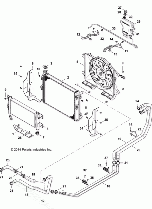 ENGINE COOLING SYSTEM - R141D9JDA / 2D9JDA (49BRUTUSCOOL13)