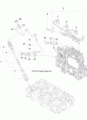 ENGINE FUEL INJECTION VALVE - R141D9JDA / 2D9JDA (49BRUTUSVALVE13)