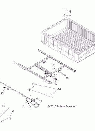 BODY BOX MOUNTING - R14TH90FX (49RGRBOXMOUNTING11900D)