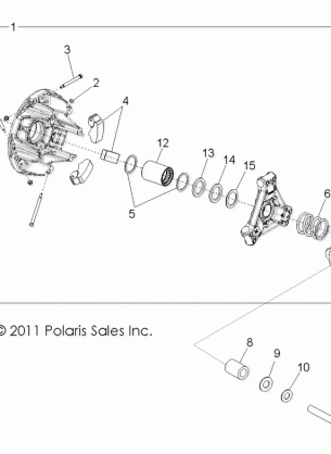 DRIVE TRAIN PRIMARY CLUTCH - R14TH90FX (49RGRCLUTCHDRV12DCREW)