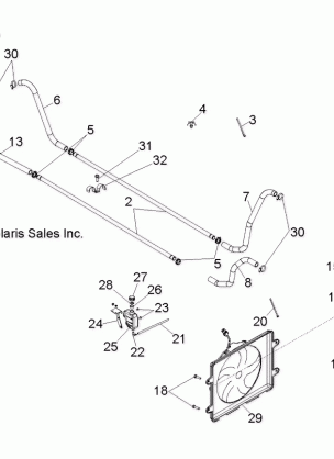 ENGINE COOLING SYSTEM - R14WH76AA (49RGRCOOL11800CREW)