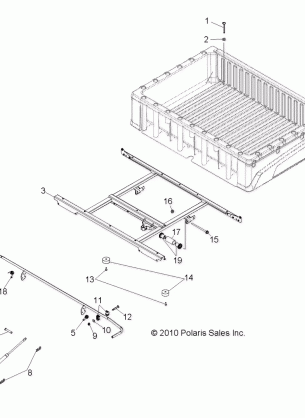 BODY BOX MOUNTING - R14WH9EMD (49RGRBOXMOUNTING11DCREW)