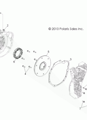 DRIVE TRAIN DRIVE COUPLER and BELLHOUSING - R14WH9EMD (49RGRCOUPLER11900D)