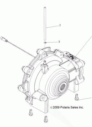 DRIVE TRAIN FRONT GEARCASE - R14WH9EMD (49RGRTRANS106X6)