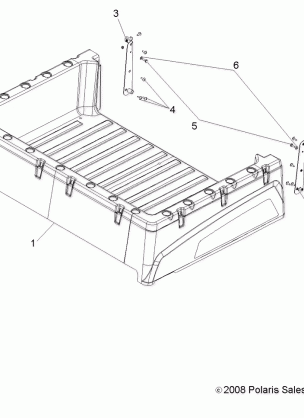 BODY BOX ASM. - R14RC08GC / GJ / FJ (49RGRBOX10)