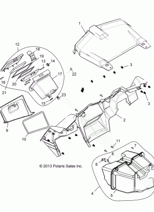 BODY DASH AND GLOVEBOX - Z146T1EAM / EAW (49RGRDASH1410004)