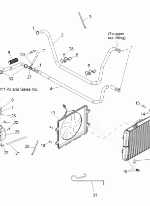 ENGINE COOLING SYSTEM - R14HR76AA / AJ (49RGRCOOL126X6)