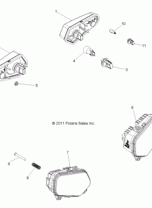 ELECTRICAL HEADLIGHTS TAILLIGHTS and BULBS - Z14JT9EFX (49RGRTAILLAMPS12RZRXPI)