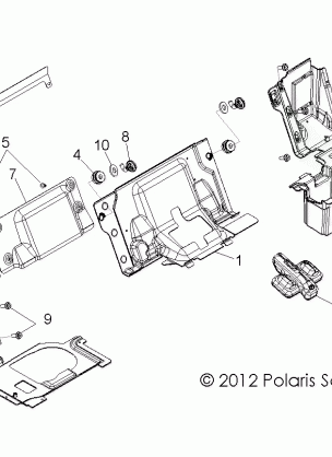 BODY SEAT DIVIDER - Z14JT9EFX (49RGRSEATDVD13RZRXP900I)
