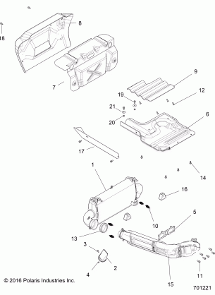 ENGINE EXHAUST SYSTEM - Z14ST1EAM / EAW / EAK / EAN / EFW (701221)